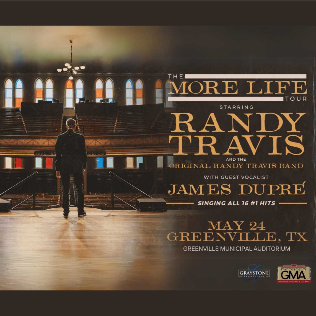 music of randy travis tour